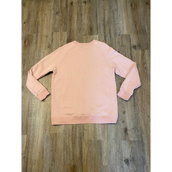 Adidas Womens Pink Oversized Sweatshirt Size Medium - Picture 2 of 9